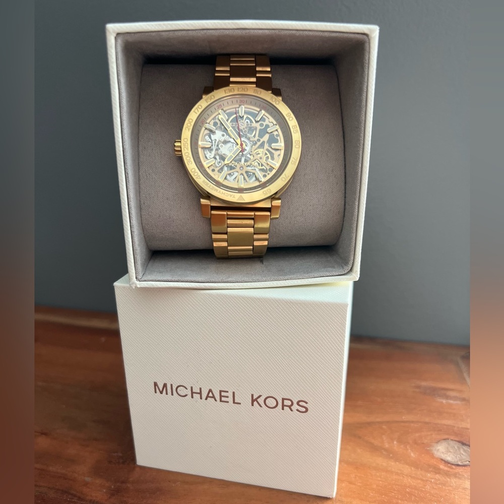 Gold Michael Kors Men’s Watch